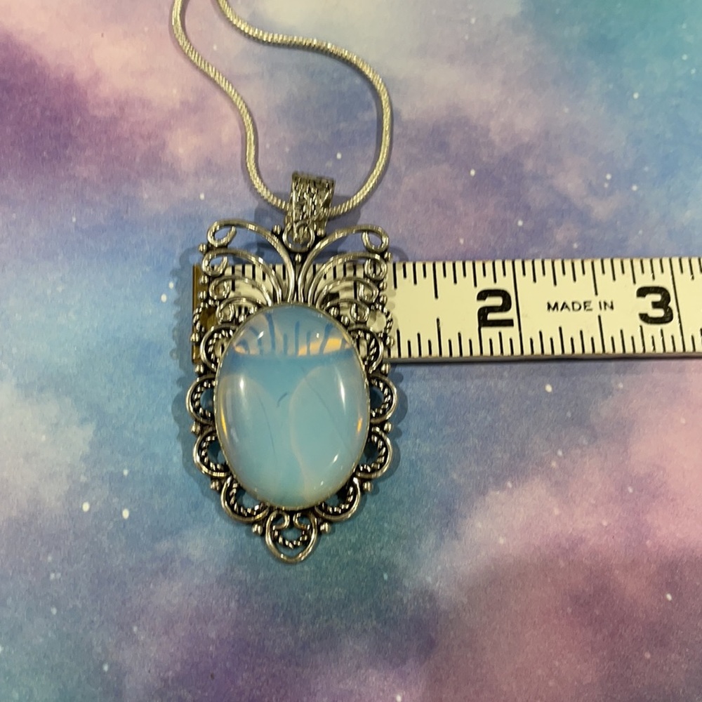 Opalite Pendant Necklace - Picture 8 of 8